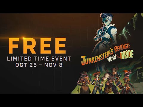 Overwatch II Quick Match & Junkenstein’s Revenge Wrath of the Bride Halloween Event Gameplay👻🎃