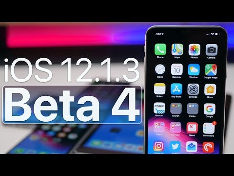 iOS 12.1.3 Beta 4 - What's New? Video