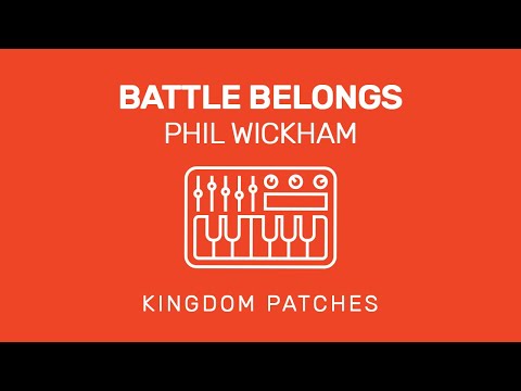 "Battle Belongs" Phil Wickham - Mainstage Patch