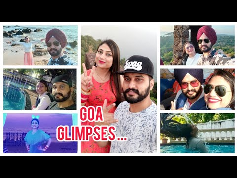 Goa Vlog | Adventure | Fun | Water Sports | Jasmeen & Bhupinder | Beach View | Goa-India Tour 🏖🌊️️🏝️