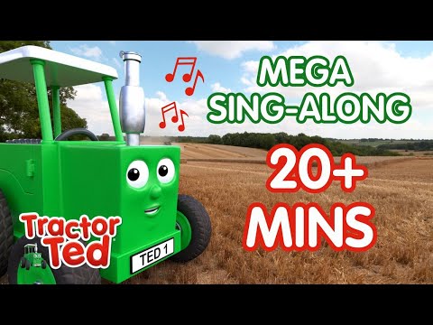 Tractor Ted MEGA Sing-Along Compilation 🚜🎶 Farm Songs & Music For Kids