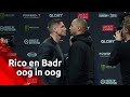 Staredown Rico Verhoeven en Badr Hari