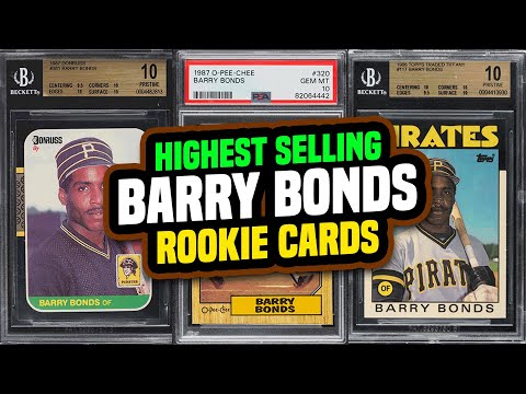 Barry Bonds Donruss 1990