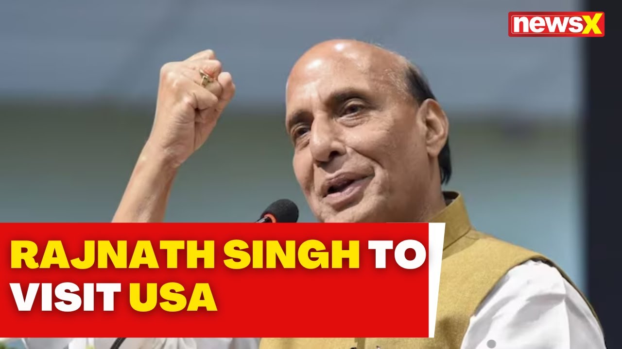 Rajnath Singh To Visit USA | Bileteral Meet With US Counterpart Scheduled | NewsX