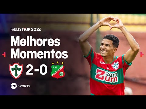 LUSA CONQUISTA PRIMEIRA VITÓRIA NO PAULISTÃO E SOBE NA TABELA! PORTUGUESA 2X0 VELO CLUBE