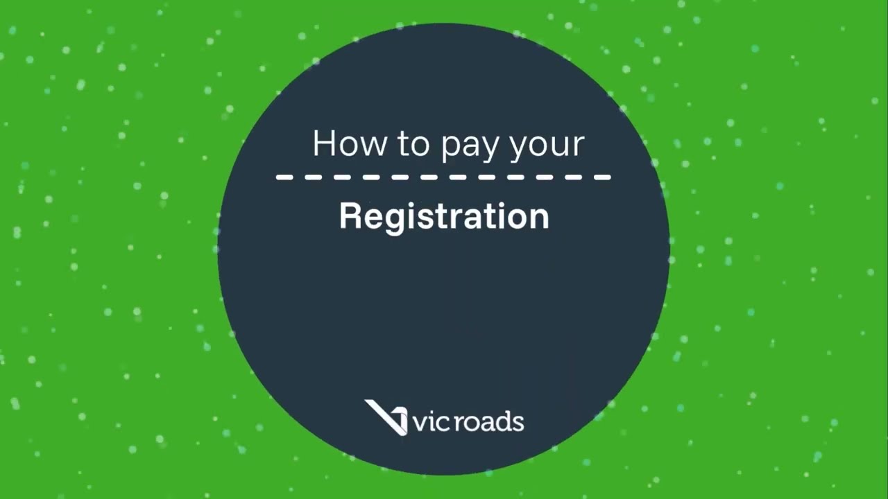 How to pay your registration