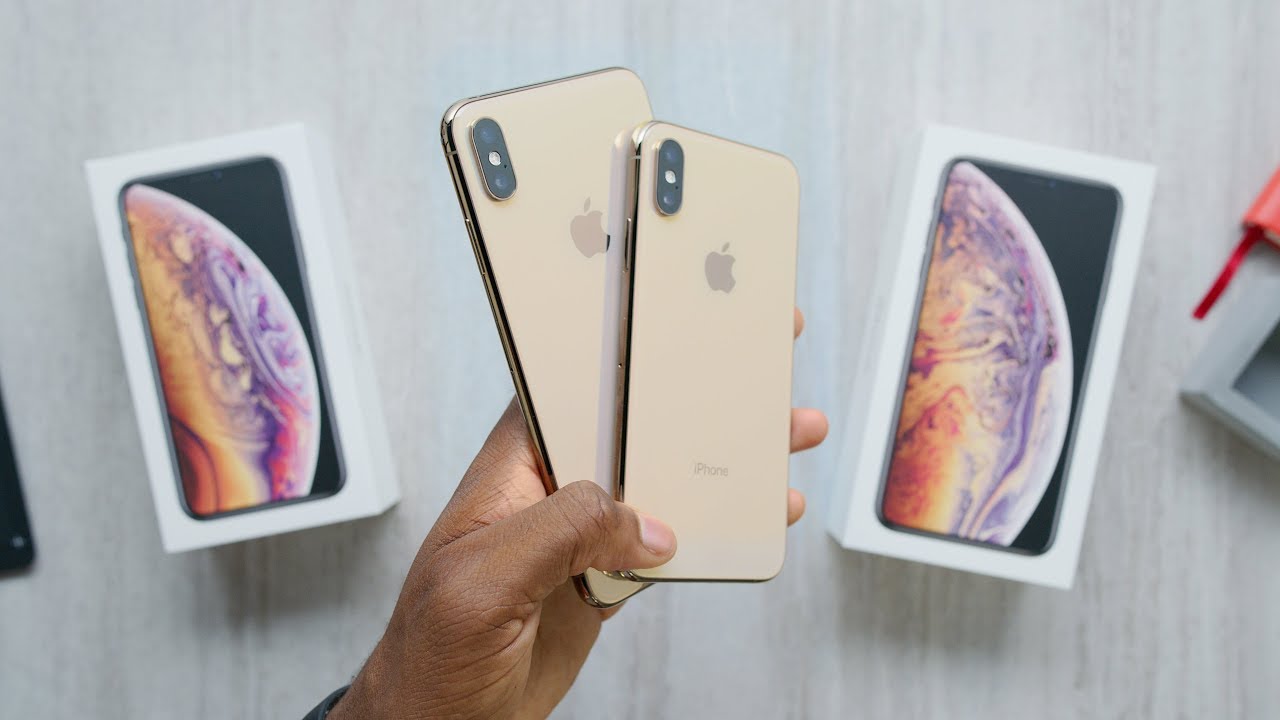 Gold iPhone Xs Max Unboxing!