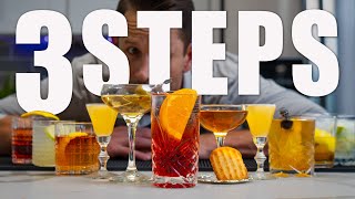 5 EASY Drinks, ONLY 3 Ingredients