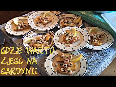 Gdzie warto JEŚĆ NA SARDYNII -  Alicja na Sardynii
