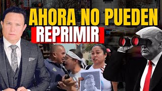 TRUMP LES TRANCÓ LA REPRESIÓN Y HOY SE NOTÓ