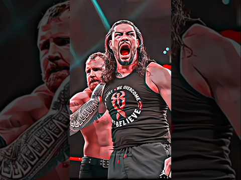 Roman Reigns Cry Dean Ambrose Help Entry💀☠️| Roman Reigns attitude 😈🤯#shorts #wwe #romanreigns