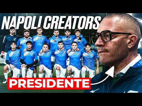 La VITA da PRESIDENTE del NAPOLI CREATORS!! 💙