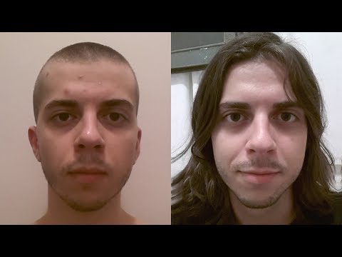 2 YEARS OF HAIR GROWTH (DAILY SELFIE TIMELAPSE)