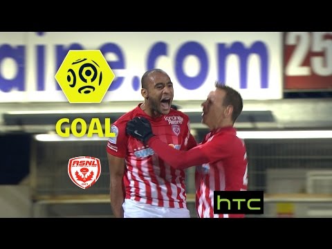 Goal Tobias BADILA (77') / AS Nancy Lorraine - Dijon FCO (1-0)/ 2016-17