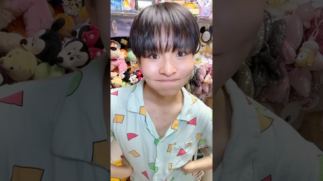 頭から離れなさすぎてしわしわパジャマでアパートチャレンジ #아파트챌린지 #일본인 #피로