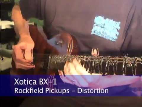 Xotica Roland-Ready BX-1 Guitar Synth Controller - Features and Rockfield SCW Pickups