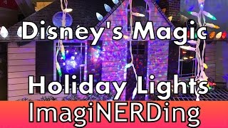 Disney Magic Holiday Lights for your Home at Lowe's - Shot and edited on the iPhone 7