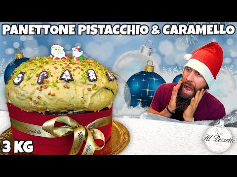 3 KG di PANETTONE al PISTACCHIO e CARAMELLO Challenge - MAN VS FOOD