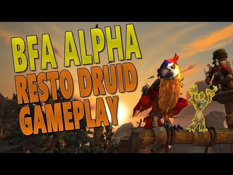 BfA Alpha | Freehold - RESTO DRUID | Healing with Germination & Spring Blossoms | Battle for Azeroth