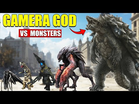 Gamera Rebirth vs Giant Monsters | 3D Monster Size Comparison 2025