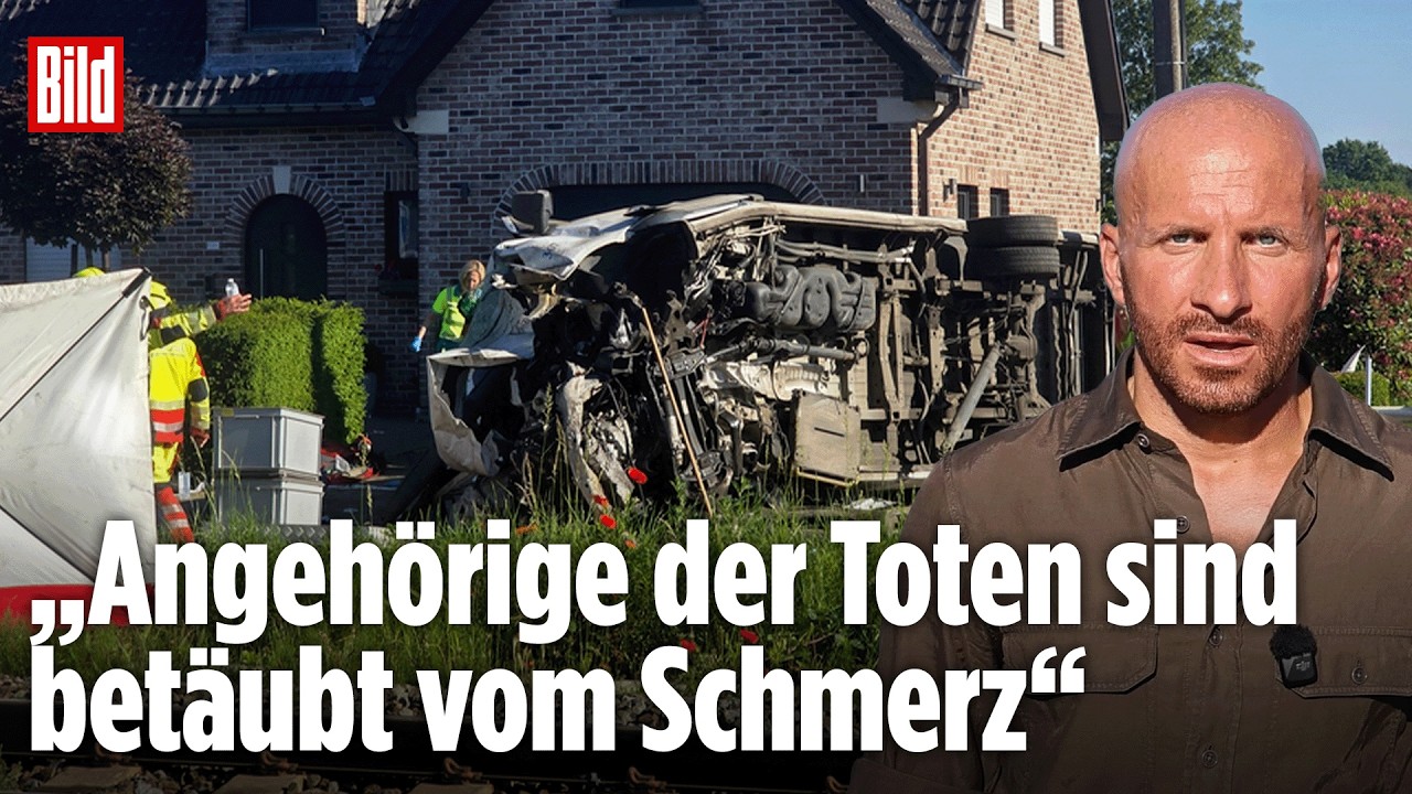 BELGIEN: Vier Tote, darunter zwei Kinder, nach Zug-Kollision mit Schulbus in Belgien