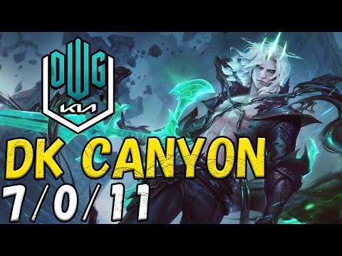 DK Canyon ヴィエゴ(Viego) VS ヴァイ(Vi) JG patch 12.23 KR RANK