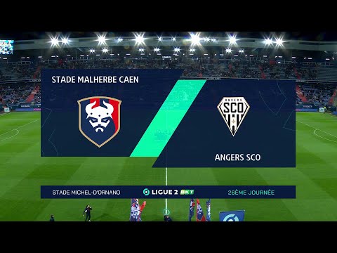 SM Stade Malherbe Caen 2-0 Angers Sporting Club de...