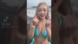エロ！#Tik Tok  　#水着ギャル　＃おっぱい