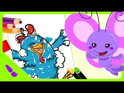 Gallina Pintadita Mini - Pintura Mágica - Las Manos a Lavar