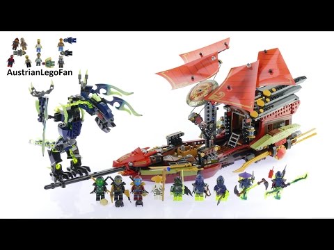 Vidéo LEGO Ninjago 70738 : L'ultime QG des ninjas