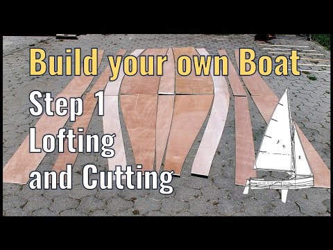 Wooden Boat Building Step 1: Lofting Boat Plans