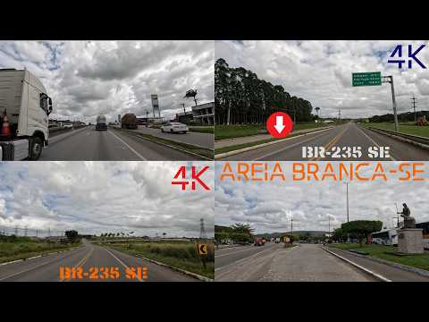 De: Aracaju-SE [BR-235 SE] - Para:  Areia Branca-SE. Gravado em 20/8/2026.