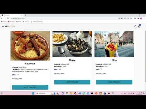 Restaurant Ordering and Delivery System thumbnail