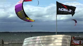 preview picture of video 'Chiemsee Kitesurfen Kiteboarding'