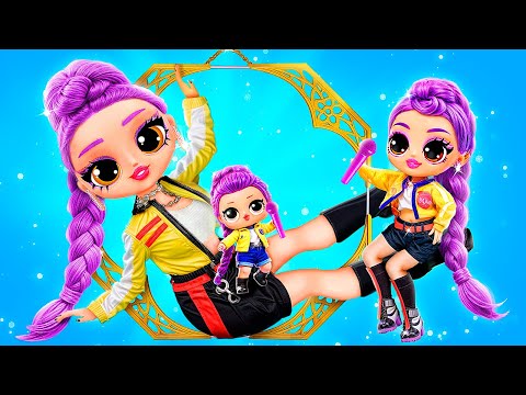 Rumi and Jinu's! K-pop Demon Hunters! Doll DIYs