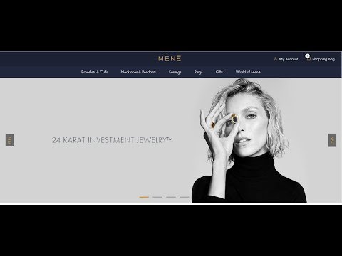 Menē - Pure 24 Karat Gold and Platinum Investment Jewelry