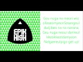 [Lyrics] EPIK HIGH (Feat. Bom (2NE1) - UP 