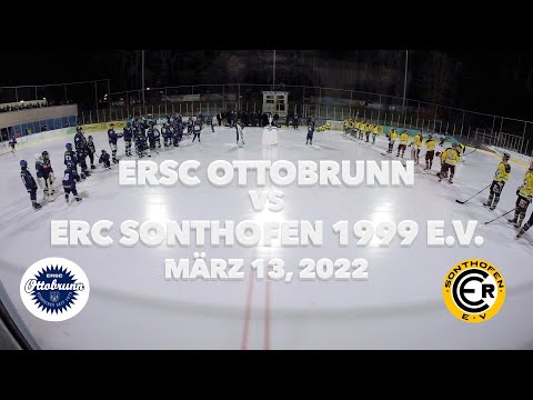 ERSC Ottobrunn vs ERC Sonthofen 1999 e.V. - 13. März 2022 - Highlights