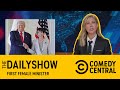 First Female Minister The Daily Show Comedy Central Africa