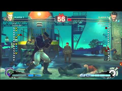 SSF4 Rank Match  Lika (GU)  vs  whitedoong2 (DU)