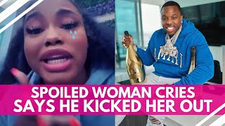 Self-Entitled Woman Cries &amp; Claims She&#39;s Homeless After She Got Kicked Out of the House