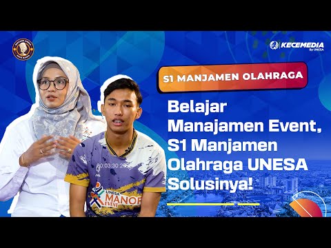 Study Event Management, UNESA's Bachelor of Sports Management is the Solution!
