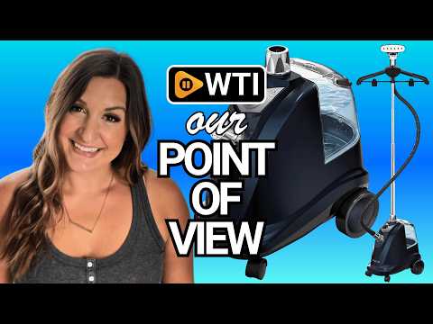 Standing Garment Steamer 998S Blue - WTI product video review