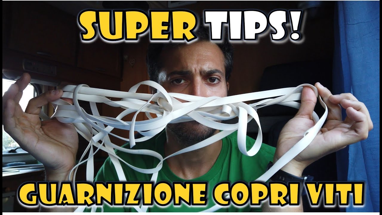 Watch Now INSTALLAZIONE FACILE Copri Viti CAMPER - Guarnizione e Guaina contro le infiltrazioni INSTALLAZIONE FACILE Copri Viti CAMPER - Guarnizione e Guaina contro le infiltrazioni