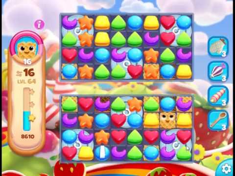 Cookie Jam Blast Level 64 - NO BOOSTERS 🍪 | SKILLGAMING OFFICIAL