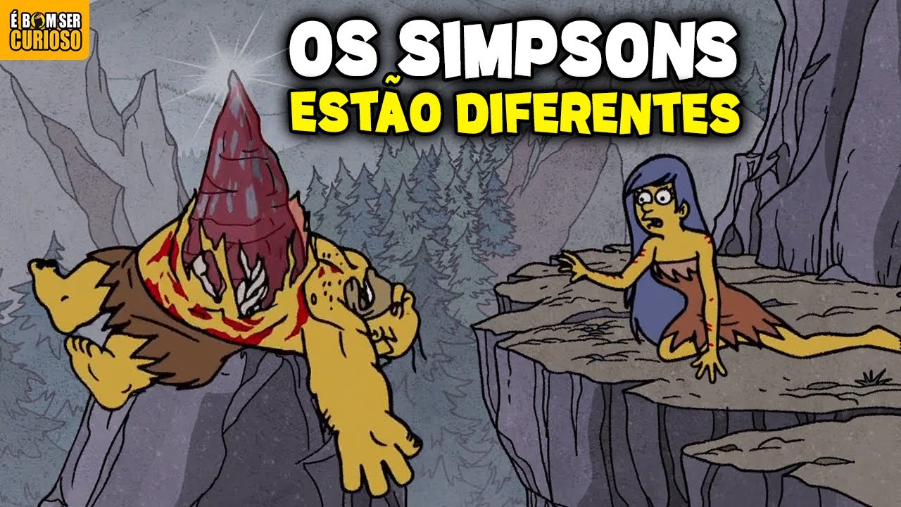 A FAMILIA AMARELA AGORA É BRUTAL SANGUINARIA E PRÉ HISTORICA - Os Simpsons