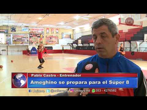 Ameghino se prepara para el Súper 8