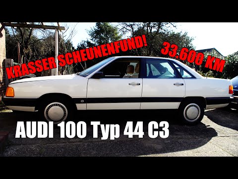 Super seltener SCHEUNENFUND! 1986er Audi 100 C3 Typ 44 im TOP-ZUSTAND! Will it Start?