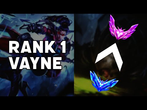 RANK 1 VAYNE - ADC INTO MASTER // MONTAGE