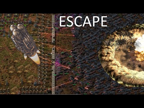 Factorio, but I'm finally escaping hell - 600% Rampant Deathworld - S2E19 - FINALE